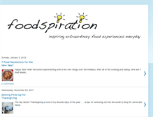 Tablet Screenshot of foodspiration.com